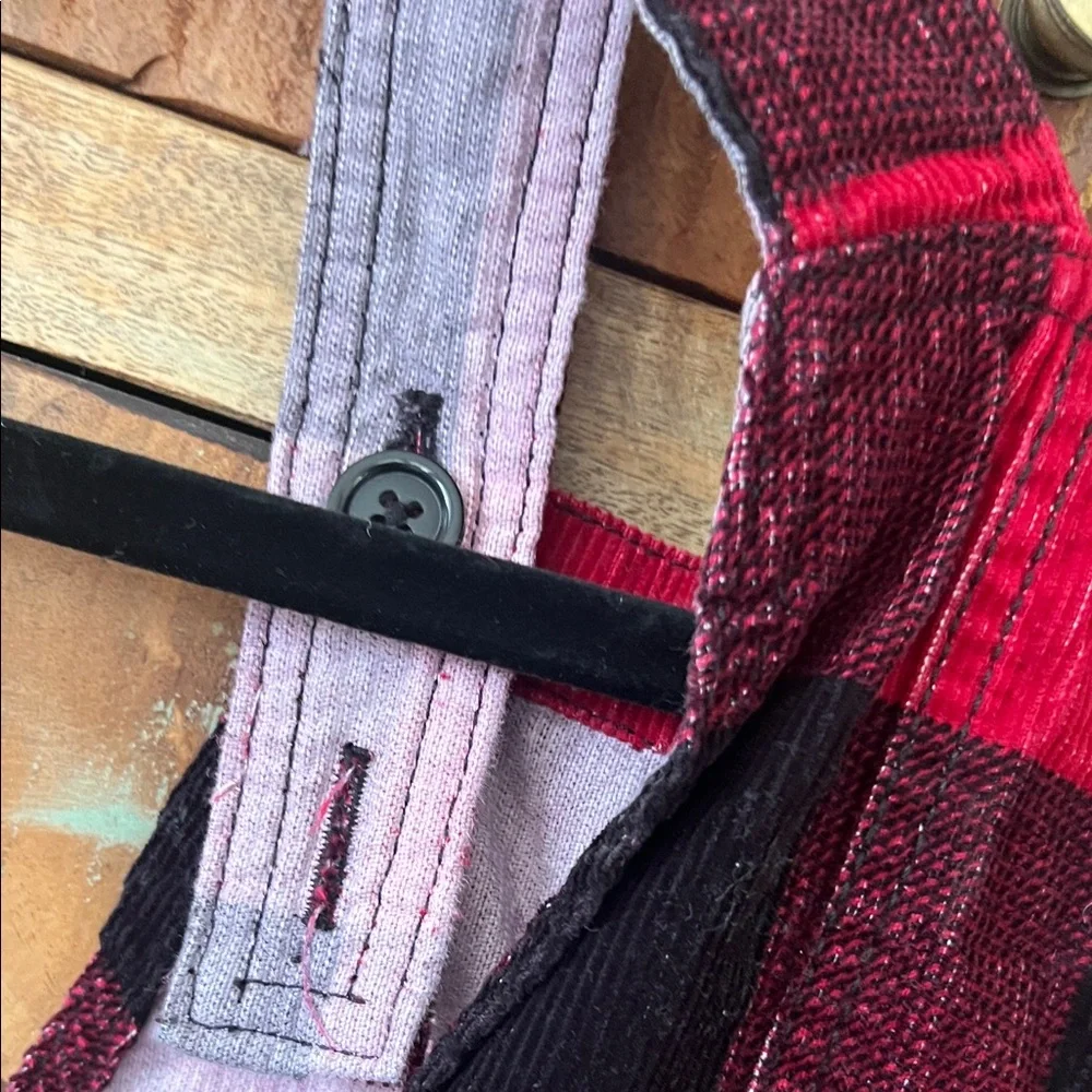 The Children's Place Red and Black Plaid Dress - Picture 4 of 6